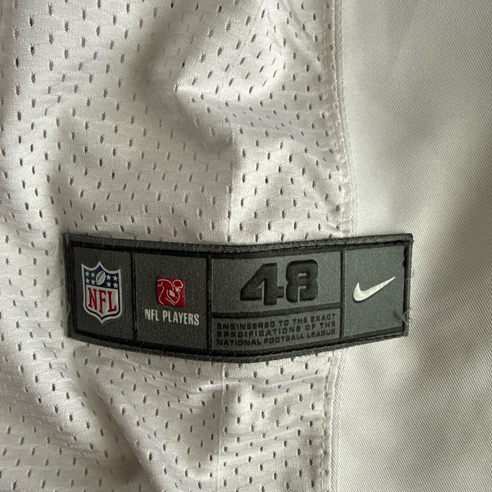 Men’s Nike Pat McAfee #1 Indianapolis Colts Vapor Elite Jersey Sz 48 White RARE - Picture 3 of 6